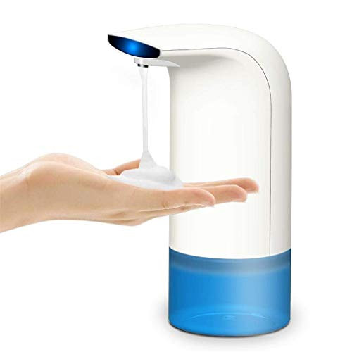 Ouneed Soap Dispenser Electric Automatic Foaming Soap Dispenser Sensor Touchless Soap 350ml for Bathroom Kitchen Toilet Office Hotel
