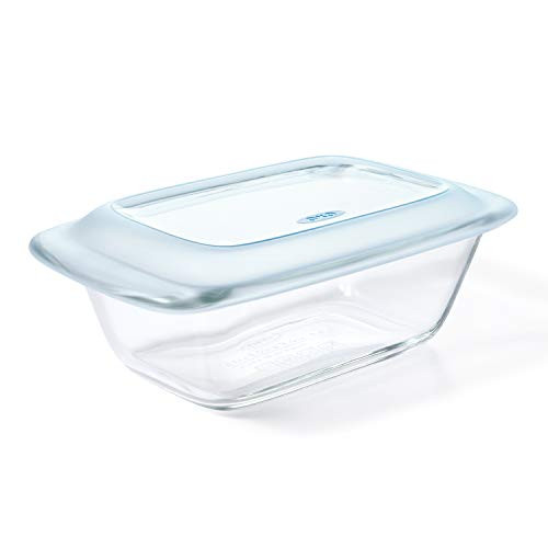OXO Good Grips Glass Loaf Pan with Lid,Not Applicable,One Size