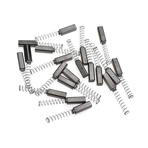 Rannb Carbon Brushes Electric Motor for Power Tools - 11mm x 4mm x 4mm - 20pcs Rannb Carbon Brushes Electric Motor for Power Tools - 11mm x 4mm x 4mm - 20pcs