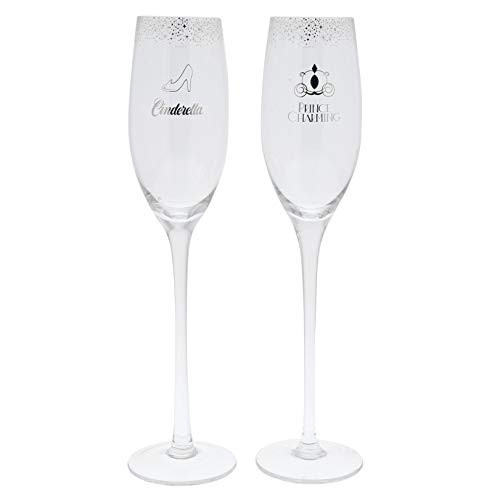 Enchanting Disney Collection Enchanting Disney Cinderella Wedding Toasting Glasses