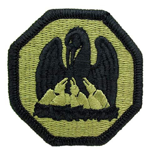 Louisiana National Guard Headquarters Scorpion OCP Patch with Fastener