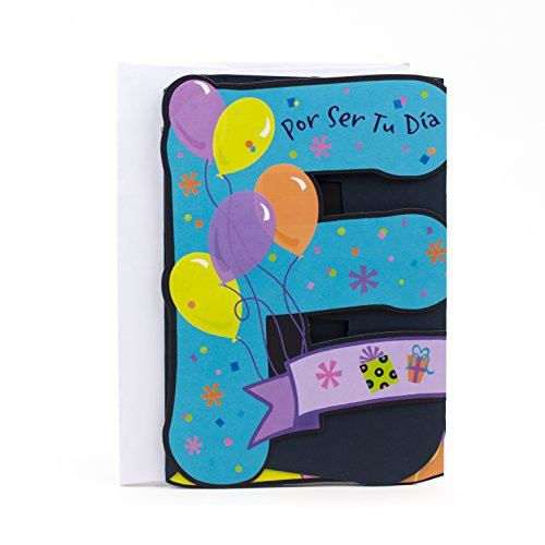Hallmark Vida Spanish Birthday Card (Feliz Lettering) Hallmark Vida Spanish Birthday Card (Feliz Lettering)