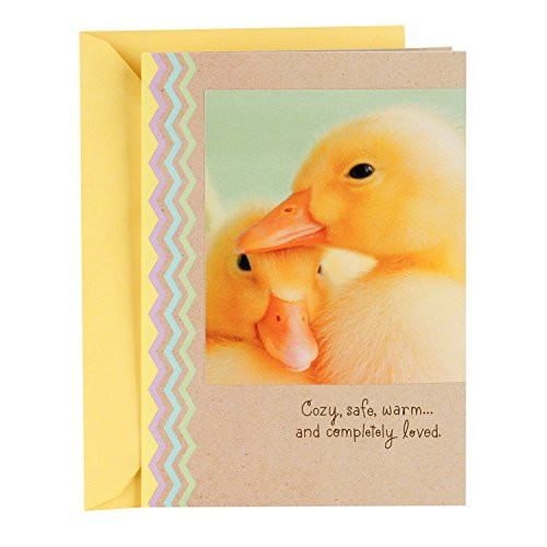 Hallmark Romantic Easter Card (Cozy, Safe, Warm and Completely Loved)