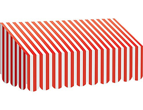 Teacher Created Resources Red and White Stripes Awning (77165)