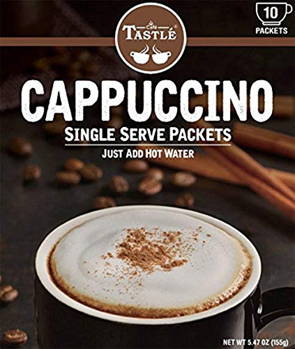 Cafe Tastlé Single Serve Cappuccino Coffee, 10 Count