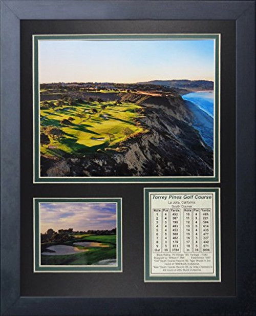 Legends Never Die Torrey Pines Golf Course I Aerial Collage Photo Frame, 11" x 14" Legends Never Die Torrey Pines Golf Course I Aerial Collage Photo Frame, 11" x 14"