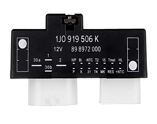 1J0919506K Cooling Fan Control Unit Module Relay Replacement for 2000-2006 VW Beetle Golf Jetta Audi TT