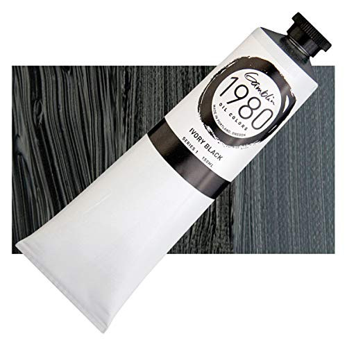 Gamblin 1980 Oil Ivory Black 150Ml
