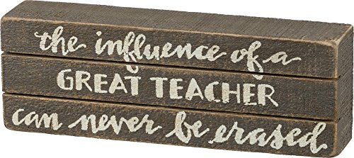 Primitives by Kathy Hand Lettered Box Sign, 8.75" x 3"