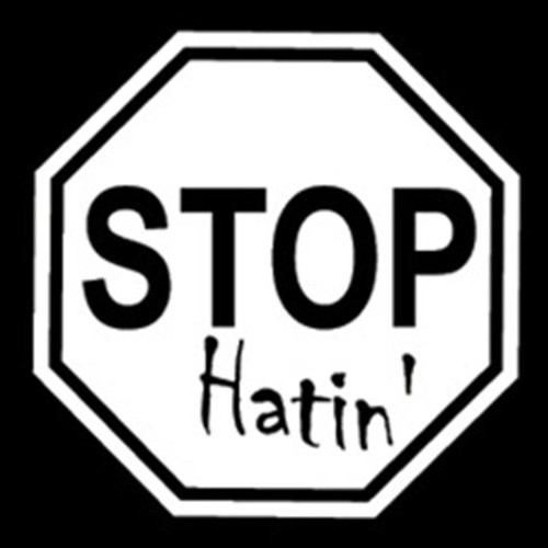 CCI Stop Hatin' JDM Funny Decal Vinyl Sticker|Cars Trucks Vans Walls Laptop| White |5.5 x 5.5 in|CCI1291 CCI Stop Hatin' JDM Funny Decal Vinyl Sticker|Cars Trucks Vans Walls Laptop| White |5.5 x 5.5 in|CCI1291