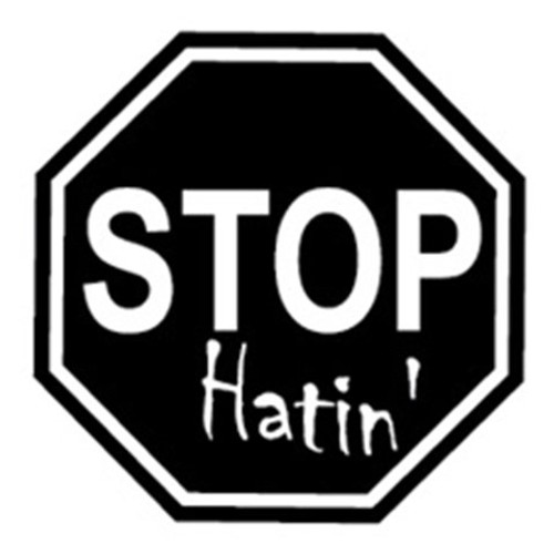 CCI Stop Hatin' JDM Funny Decal Vinyl Sticker|Cars Trucks Vans Walls Laptop| Black |5.5 x 5.5 in|CCI1300 CCI Stop Hatin' JDM Funny Decal Vinyl Sticker|Cars Trucks Vans Walls Laptop| Black |5.5 x 5.5 in|CCI1300