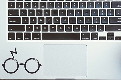 CCI Harry Potter Glasses and Scar Decal Vinyl Sticker|Cars Trucks Vans Walls Laptop| Black |3.75 x 2.75 in|CCI1402 CCI Harry Potter Glasses and Scar Decal Vinyl Sticker|Cars Trucks Vans Walls Laptop| Black |3.75 x 2.75 in|CCI1402