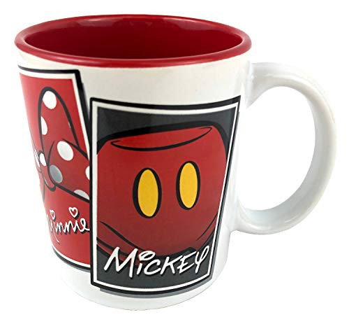 Disney Icons Mickey Mouse, Minnie, Goofy and Donald Duck Ceramic Coffee Mug - 11 Ounce Disney Icons Mickey Mouse, Minnie, Goofy and Donald Duck Ceramic Coffee Mug - 11 Ounce