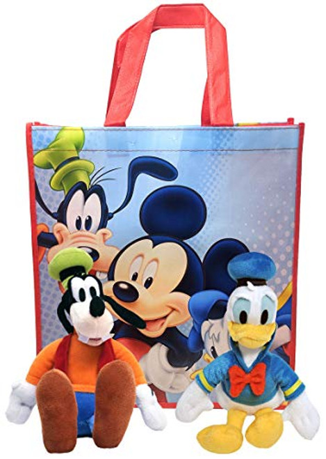 Disney 11" Plush Mickey Mouse Friends 2-Pack in Gift Bag (Donald Duck & Goofy) Disney 11" Plush Mickey Mouse Friends 2-Pack in Gift Bag (Donald Duck & Goofy)