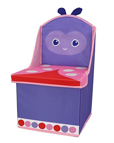 Kids Preferred Eric Carle The Very Hungry Caterpillar Ladybug Storage Chair, 17