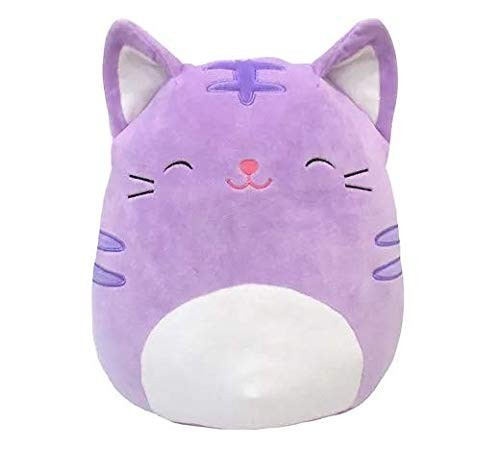 SQUISHMALLOWS 11" Purple Cat Tabitha Plush Pillow Easter 2020