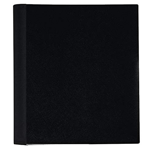 Office Depot Brand Spiral Stellar Poly Notebook, 9" x 11", 1 Subject, College Ruled, 100 Sheets, 58% Recycled, Black