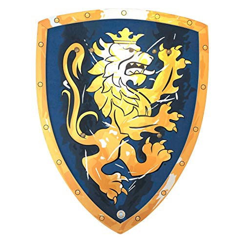 Liontouch 113LT Medieval Noble Knight Foam Toy Shield, Blue | Part of A Kid's Costume Line