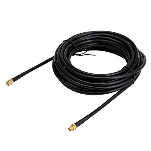 RP-SMA Extension Cable, RFAdapter 20ft 6m RP-SMA Male to RP-SMA Female Antenna Extension Coax Cable for WiFi LAN WAN Router Bridge Antenna