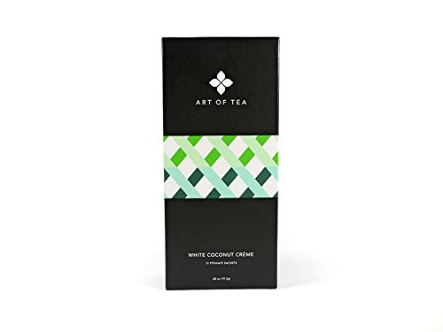 Art of Tea Pyramid Teabags- White Coconut Creme - 12 teabags