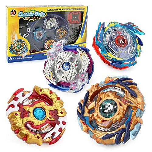 Bey Battle Burst Gold Evolution Battling Top Set with Launcher Stater Grip and Stadium Battle Set