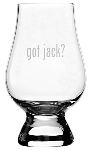 got jack? Etched Glencairn Crystal Whisky 5.9oz Snifter Tasting Glass