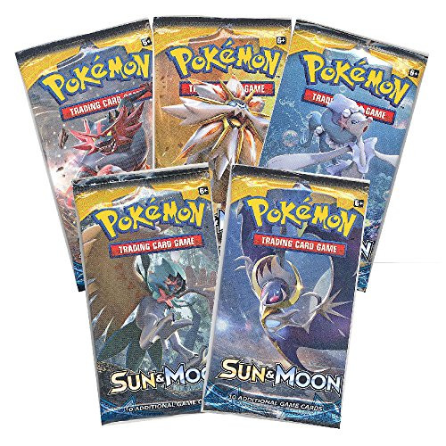 Pokemon TCG: Sun & Moon Booster Pack Moon Collection (8 Packs)
