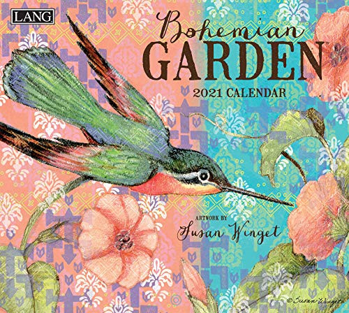Lang Bohemian Garden 2021 Wall Calendar (21991001851)