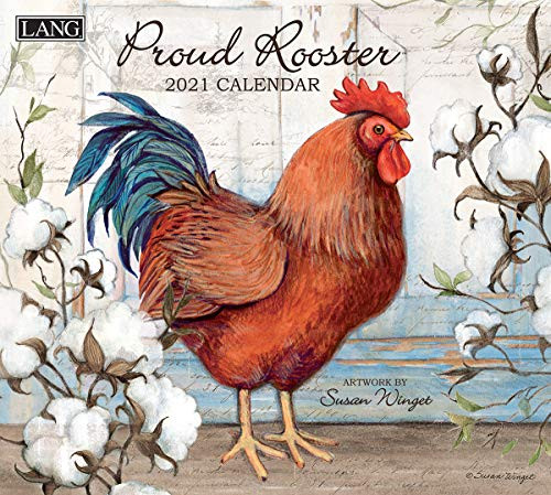Lang Proud Rooster 2021 Wall Calendar (21991001936)