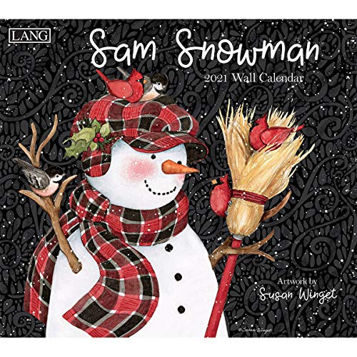 Lang Sam Snowman 2021 Wall Calendar (21991001939)