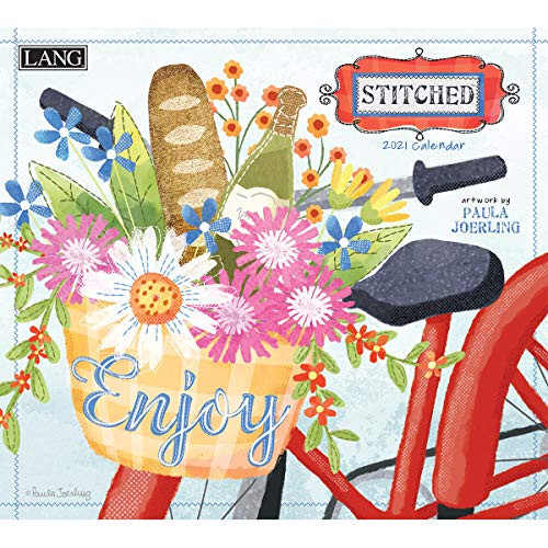 LANG Stitched 2021 Wall Calendar (21991001994)