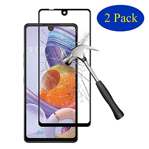 [2-Pack] Sinwere Compatible for LG Stylo 6 [Full Coverage] Tempered Glass Screen Protector, Anti-Scratch Bubble Free Screen Protector