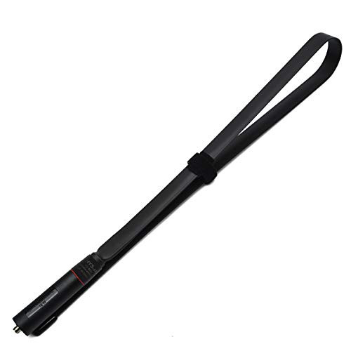 HYS Tactical/Foldable Antenna Dual Band 144/430Mhz SMA-Female Connector 31.5inch/800mm Antenna for Baofeng UV-5R Series, UV-82 Series, BF-F8HP Two Way Radio