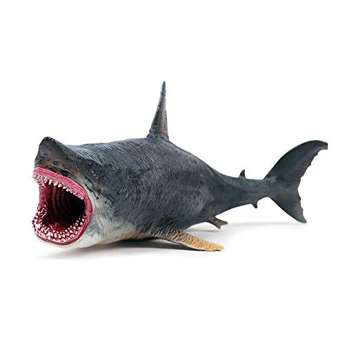 1 Pcs Sea Ocean Animals Plastic Shark Figurines Educational Toys, Megalodon