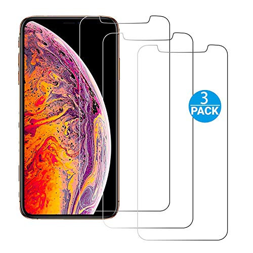 Compatible with iPhone XR, iPhone 11 Screen Protector,Tempered Glass Film for Apple iPhone XR & iPhone 11, 3-Pack Clear
