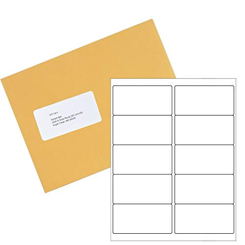 RyhamPaper Shipping Address Labels, 100 Sheets 10-UP 2" X 4" Shipping Labels(1000 Stickers)