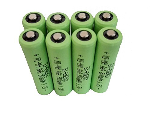 EX-ENERGY AAA 1.2V 800mAh LSD Button top NiMH Rechargeable Batteries 8 Pack