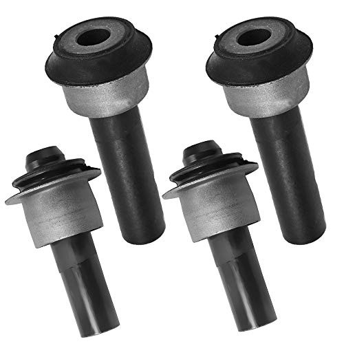 Body Bushing Engine Cradle Subframe Crossmember Fits 08-15 Nissan Rogue Juke Leaf X-Trail Renault Koleos Front Rear Left Right (Set of 4)