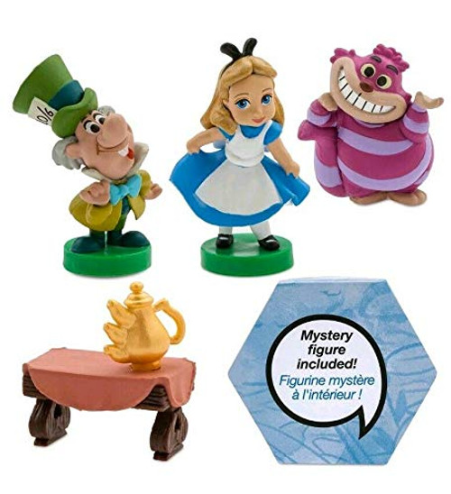 Playset Alice in Wonderland Animators Collection 5 Piece Mini Figure Set Featuring Alice, Cheshire Cat, Mad Hatter and Friends Playset Alice in Wonderland Animators Collection 5 Piece Mini Figure Set Featuring Alice, Cheshire Cat, Mad Hatter and Friends