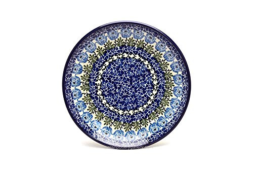 Polish Pottery Plate - Salad/Dessert (7 3/4") - Antique Rose