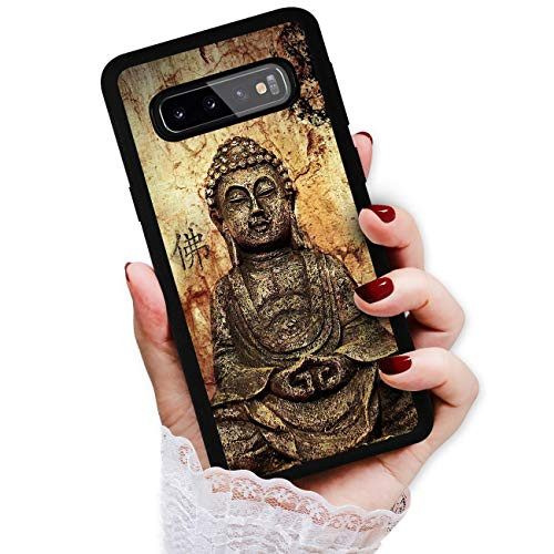 for Samsung S10+, Galaxy S10 Plus, Art Design Soft Back Case Phone Cover, HOT12125 Buddha