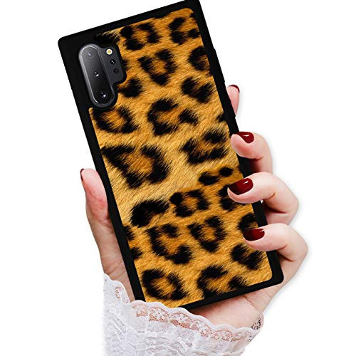 for Samsung Note 10+, Galaxy Note 10 Plus, Art Design Soft Back Case Phone Cover, HOT12650 Leopard Pattern