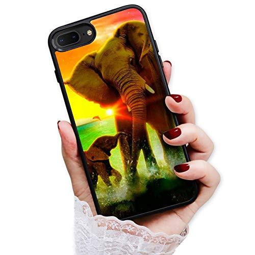 for iPhone 6, iPhone 6S, Art Design Soft Back Case Phone Cover, HOT12353 Elephant