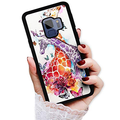 for Samsung S9, Galaxy S9, Art Design Soft Back Case Phone Cover, HOT12437 Giraffe