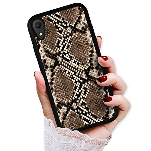 for iPhone XR, Art Design Soft Back Case Phone Cover, HOT12616 Snake Pattern