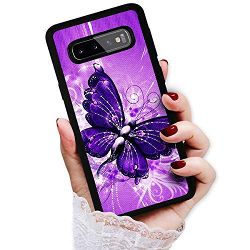 for Samsung Note 8, Galaxy Note 8, Art Design Soft Back Case Phone Cover, HOT12122 Purple Butterfly