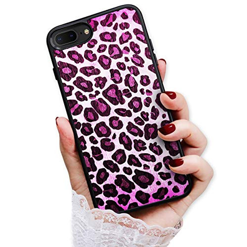 for iPhone 6, iPhone 6S, Art Design Soft Back Case Phone Cover, HOT12119 Purple Leopard