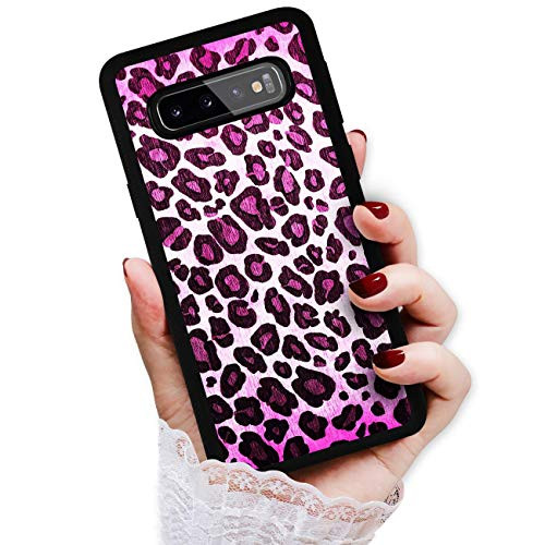 for Samsung S8+ / Galaxy S8 Plus, Art Design Soft Back Case Phone Cover, HOT12119 Purple Leopard