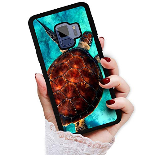 for Samsung S9, Galaxy S9, Art Design Soft Back Case Phone Cover, HOT12359 Sea Turtle 12359