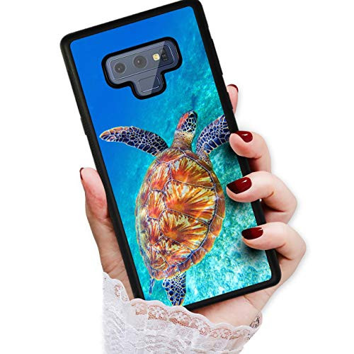 for Samsung Note 9, Galaxy Note 9, Art Design Soft Back Case Phone Cover, HOT12892 Blue Sea Turtle 12892